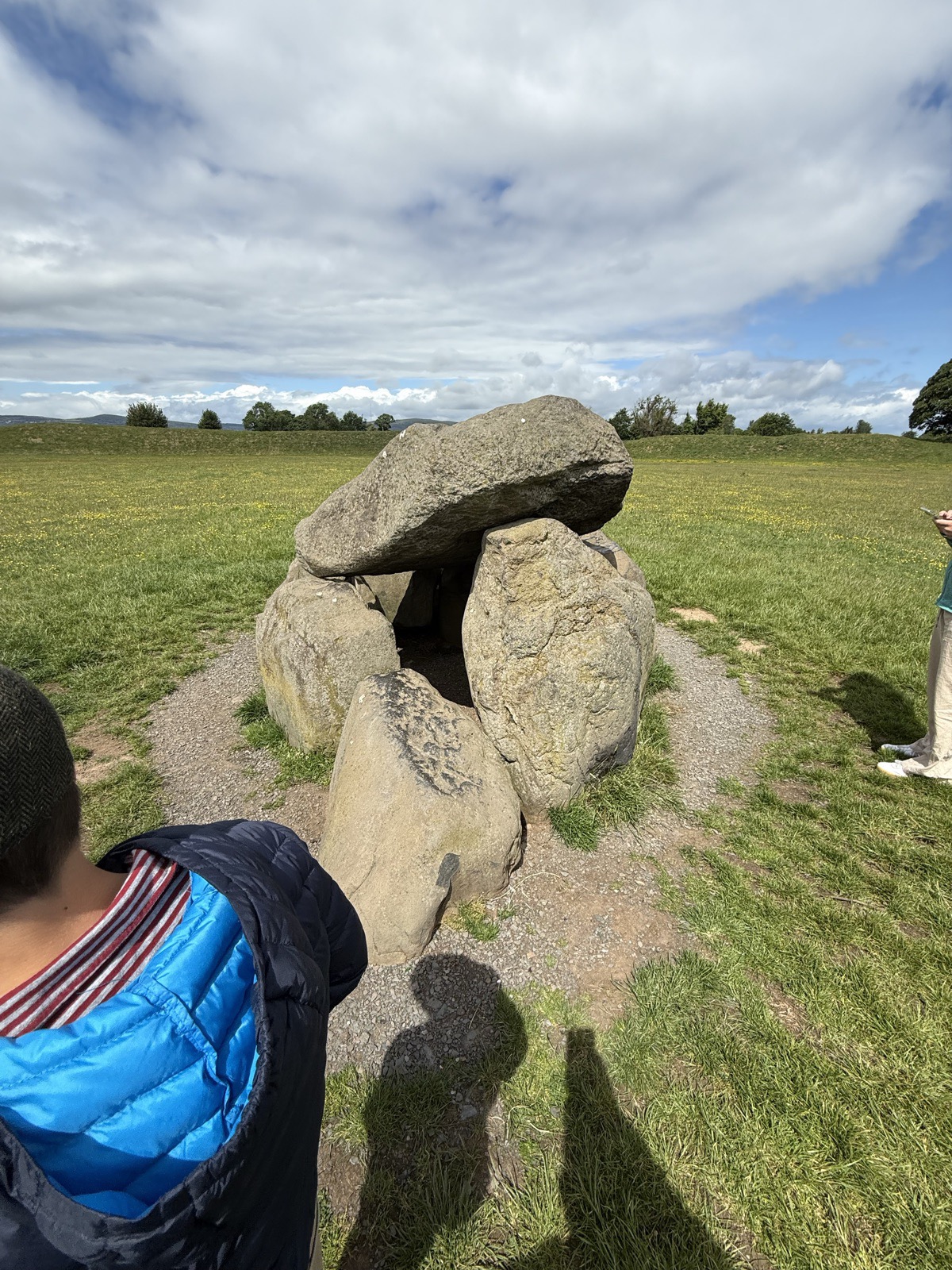 An ancient stone dolmen