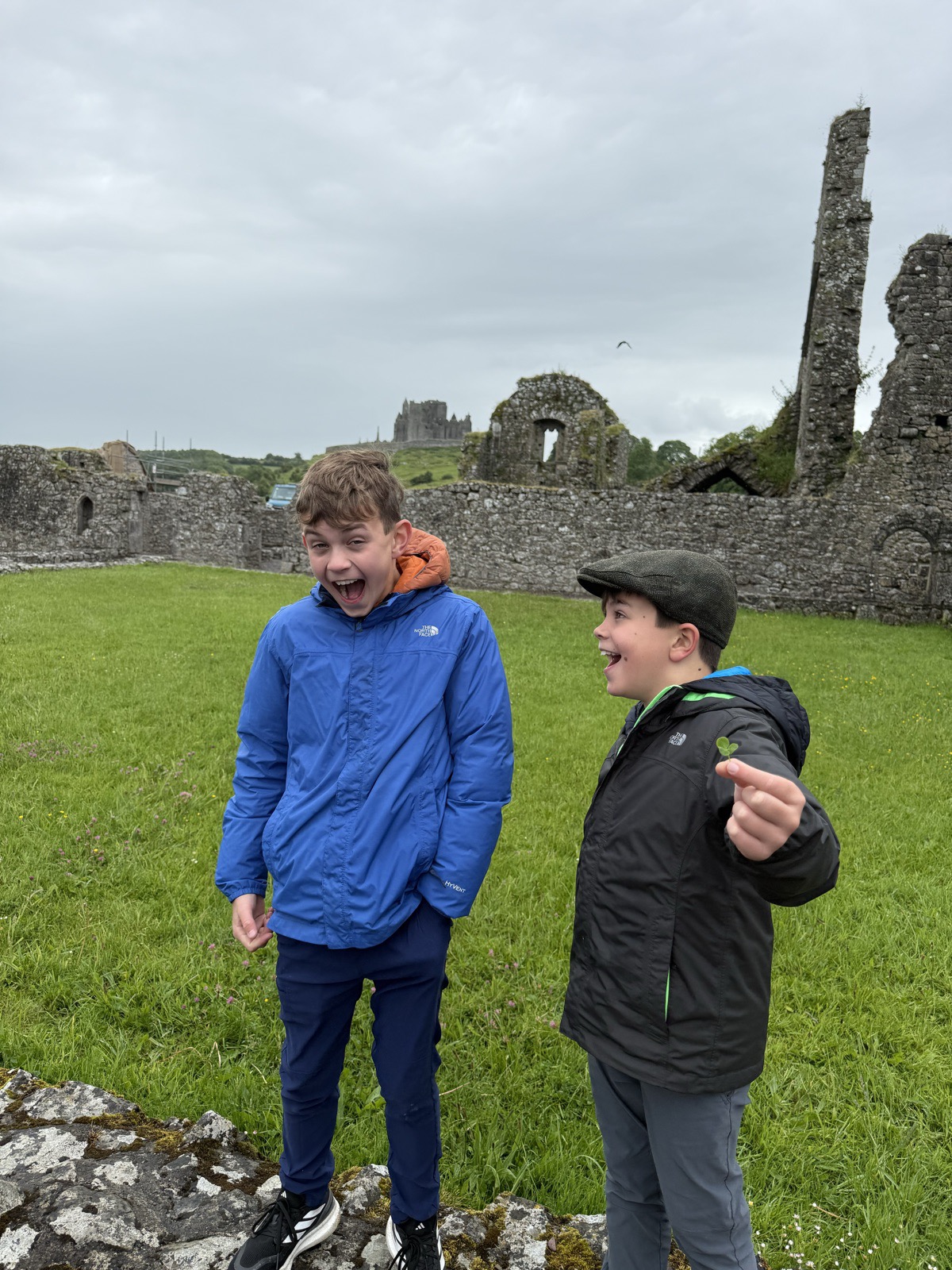 Goofing around at Hore Abbey